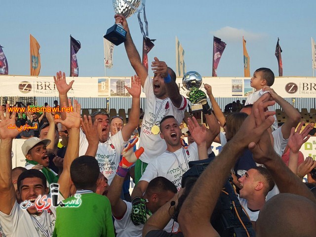 فيديو:  كفرقاسم في الصدارة ... فلفلة بطل ابطال الدوري لكرة الشواطئ 3-1 وعامر يتيم يتالق كالنجم في السماء 